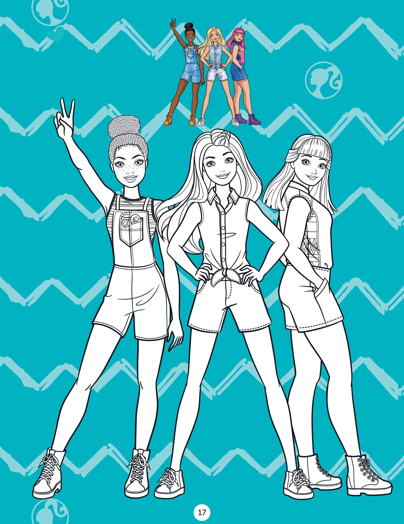 Barbie Copy Colouring Book - Tinycubs - 