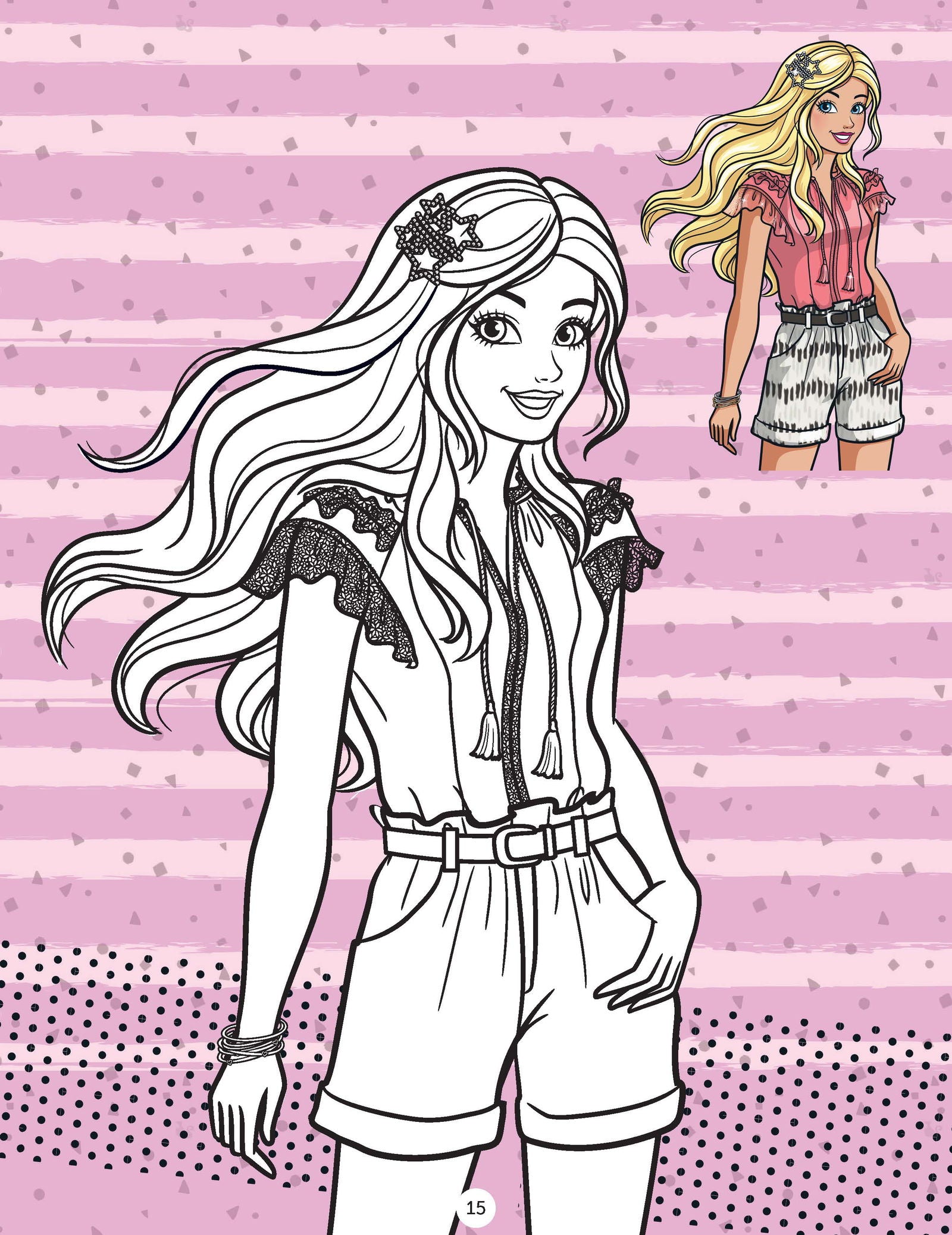 Barbie Copy Colouring Book - Tinycubs - 