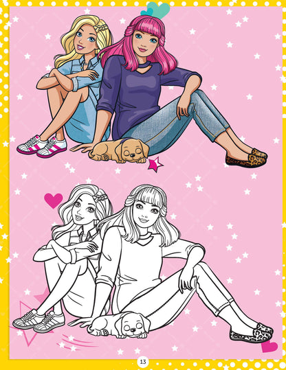 Barbie Copy Colouring Book - Tinycubs - 