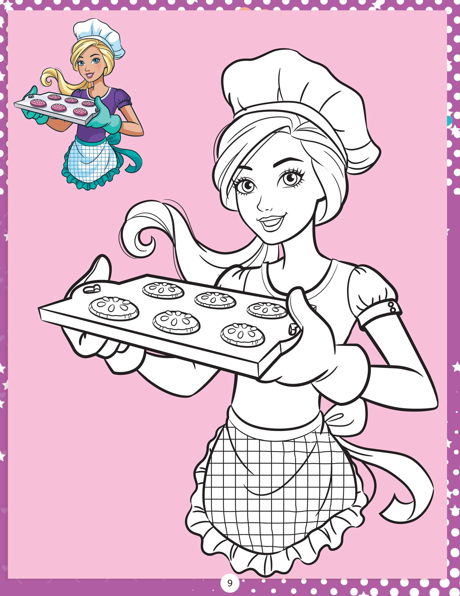 Barbie Copy Colouring Book - Tinycubs - 