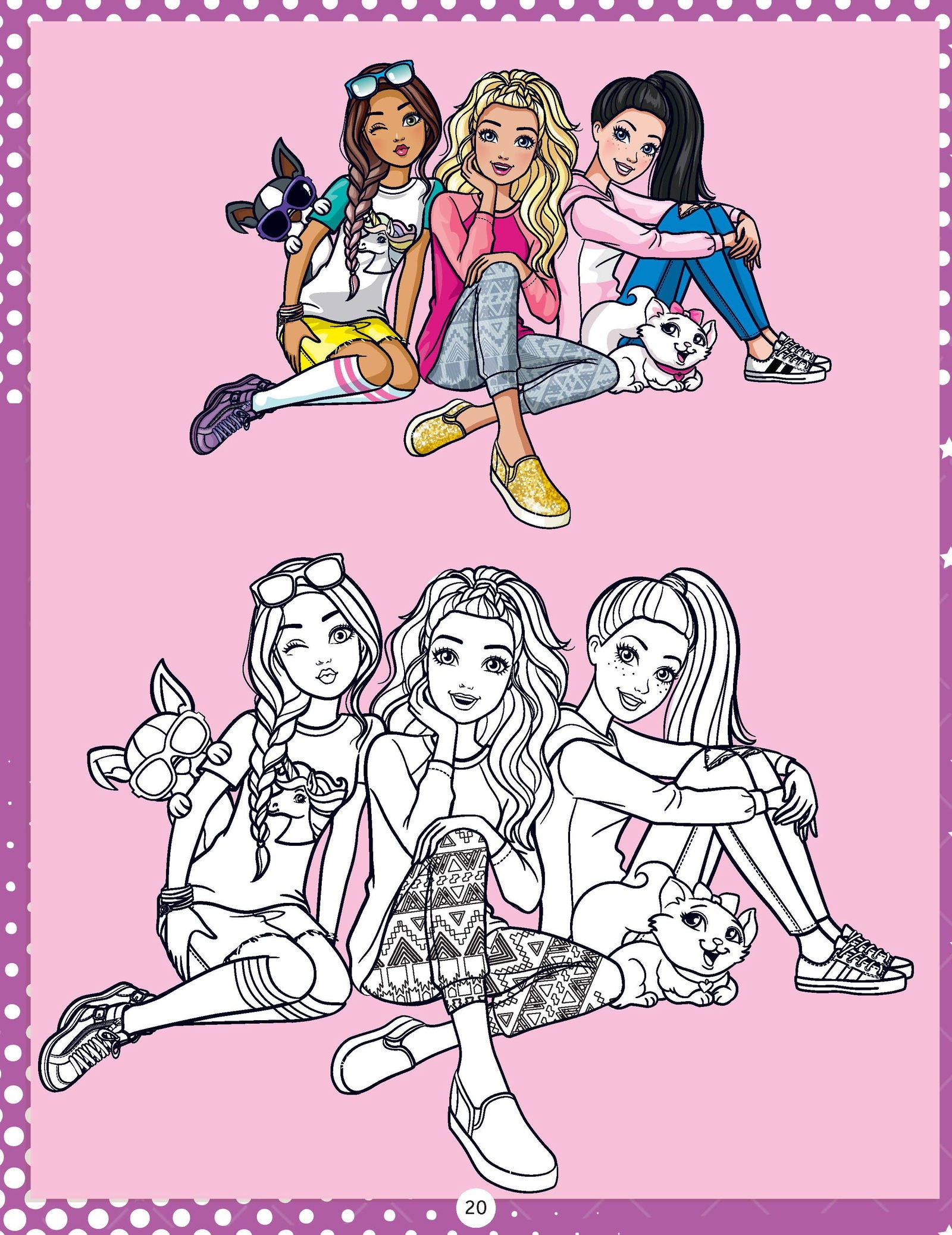 Barbie Copy Colouring Book - Tinycubs - 