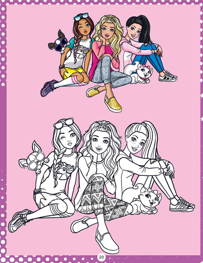 Barbie Copy Colouring Book - Tinycubs - 