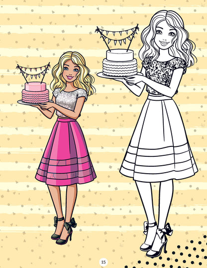 Barbie Copy Colouring Book - Tinycubs - 
