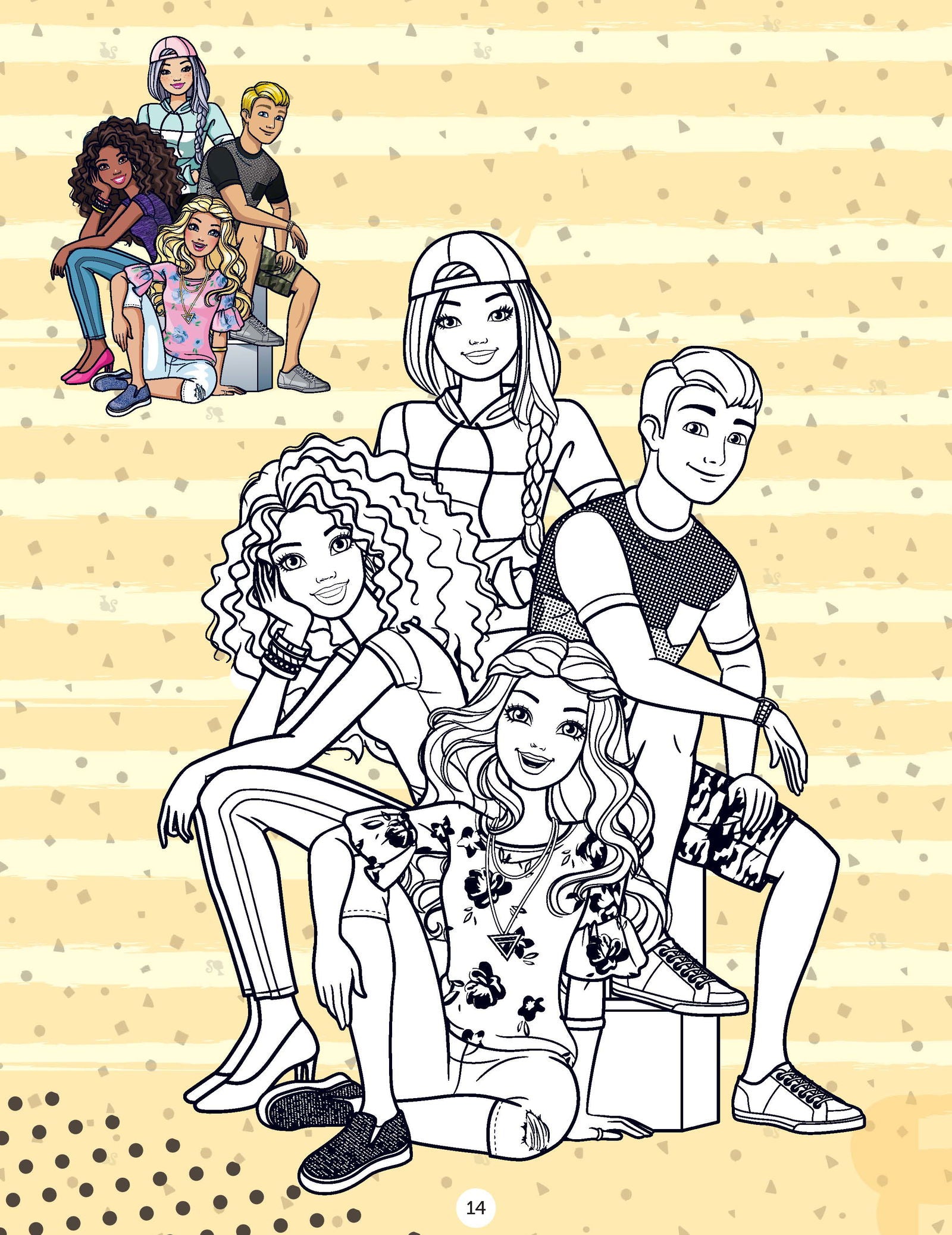 Barbie Copy Colouring Book - Tinycubs - 