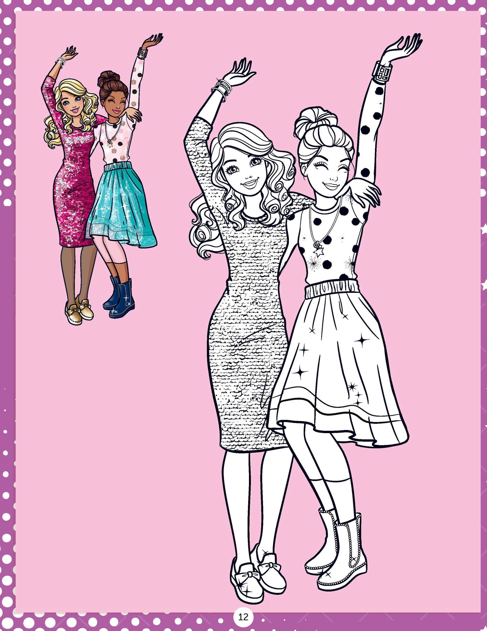 Barbie Copy Colouring Book - Tinycubs - 