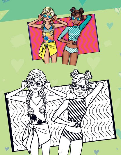 Barbie Copy Colouring Book - Tinycubs - 