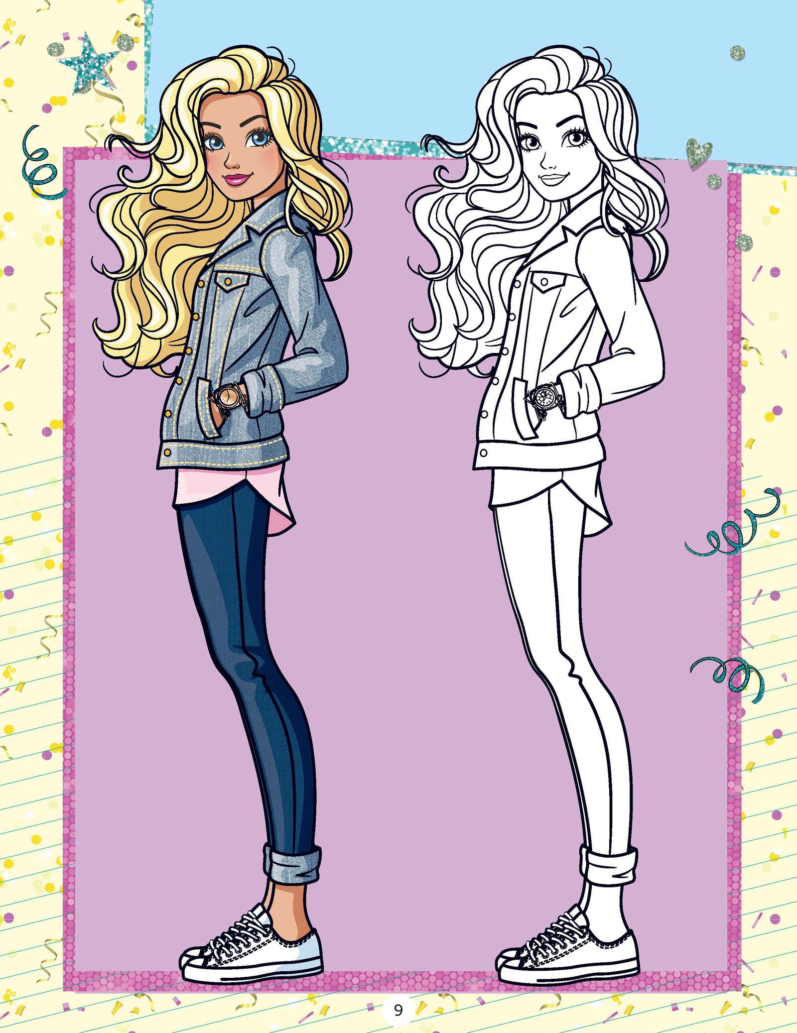 Barbie Copy Colouring Book - Tinycubs - 