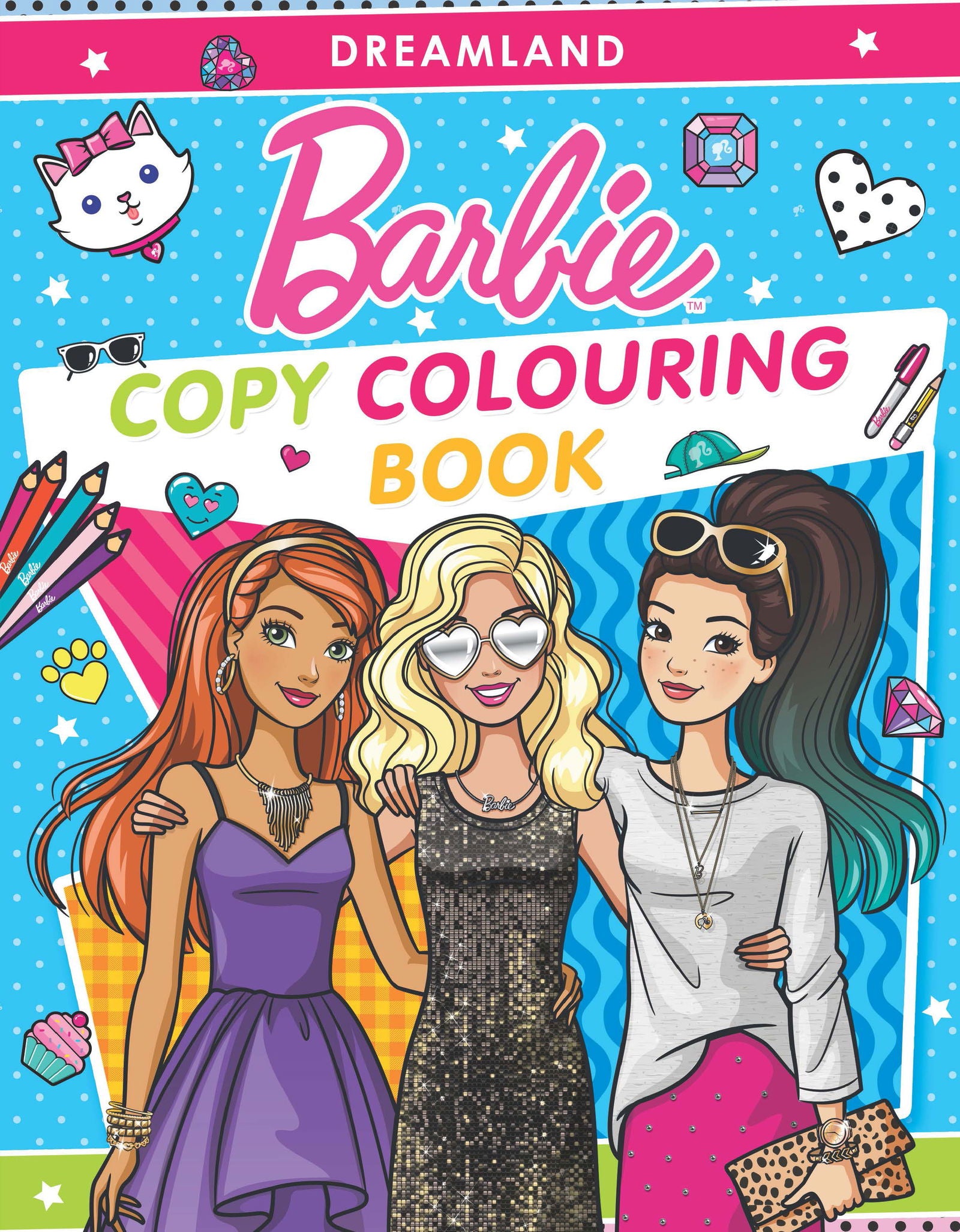 Barbie Copy Colouring Book - Tinycubs - 
