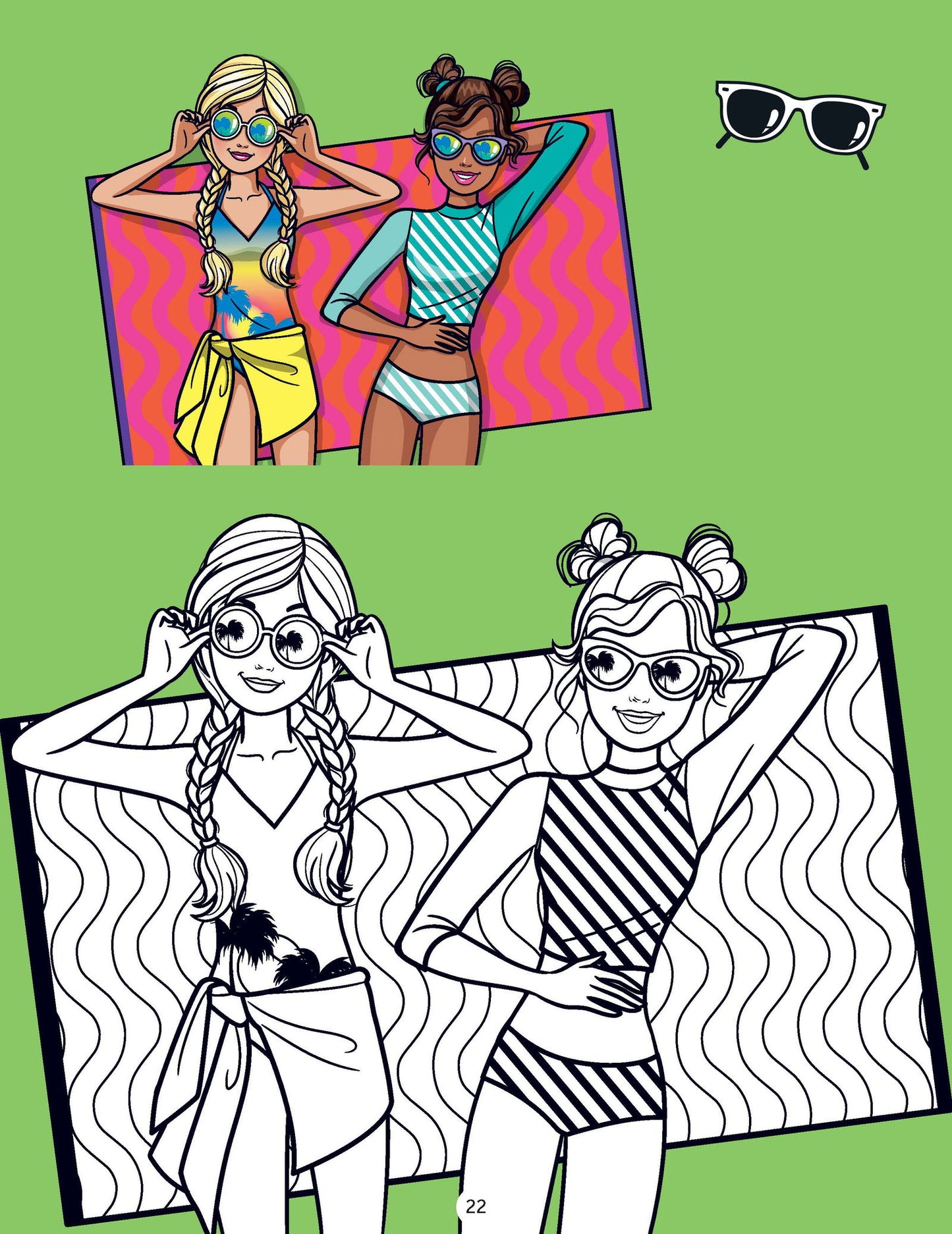 Barbie Copy Colouring Book - Tinycubs - 