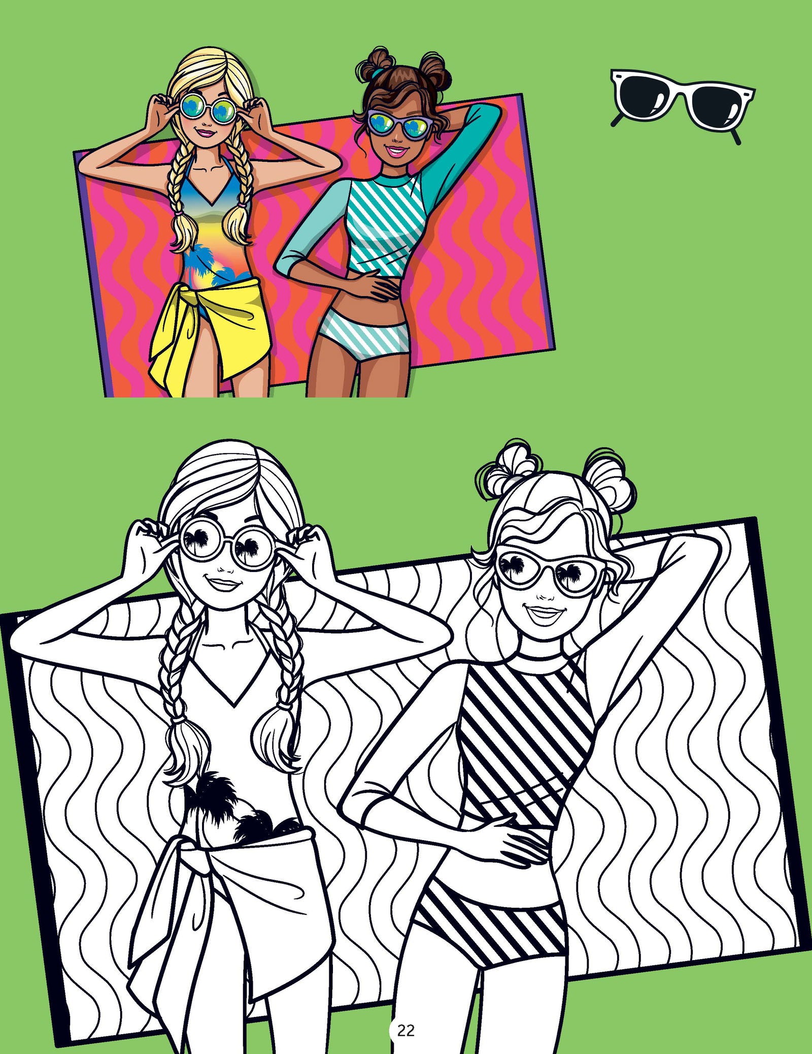 Barbie Copy Colouring Book - Tinycubs - 