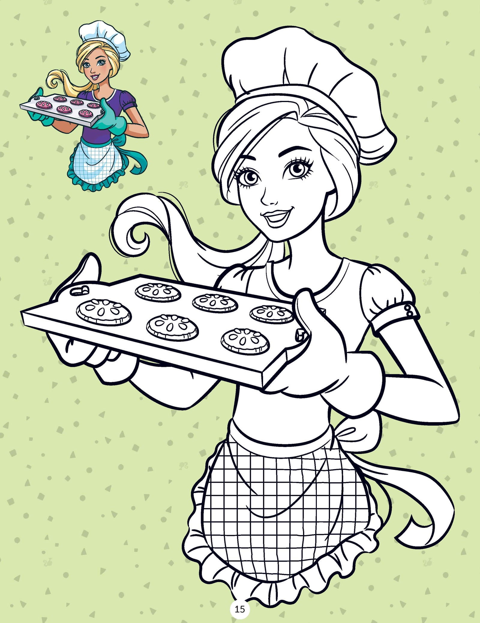 Barbie Copy Colouring Book - Tinycubs - 