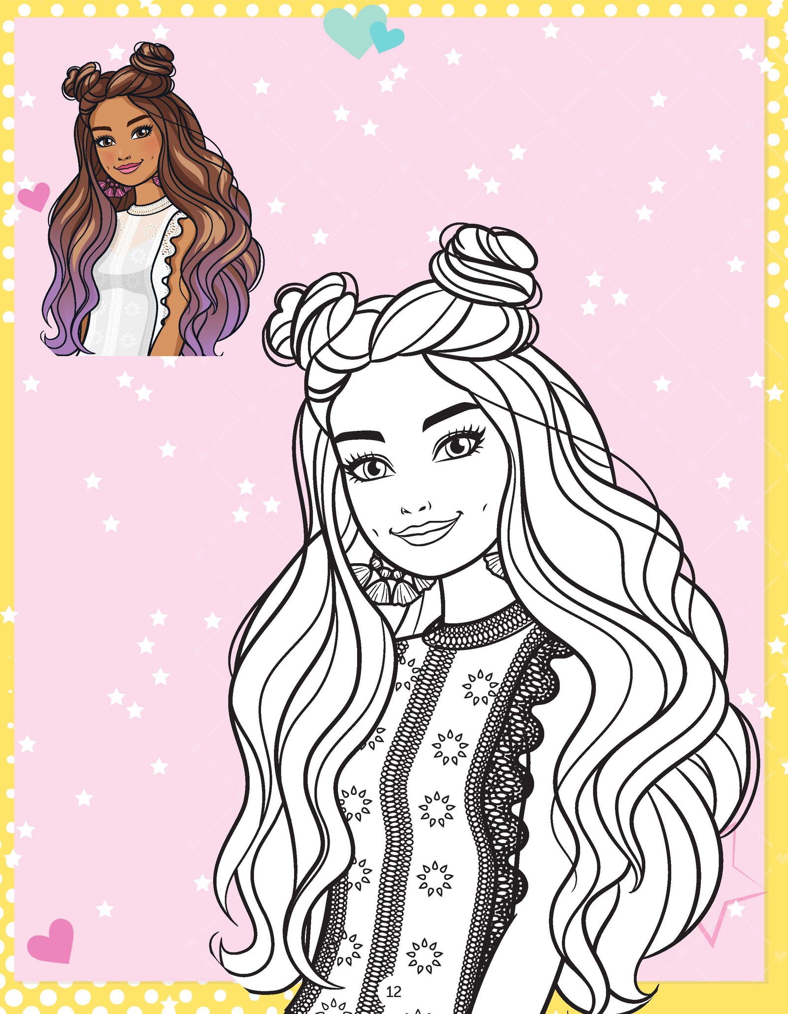 Barbie Copy Colouring Book - Tinycubs - 