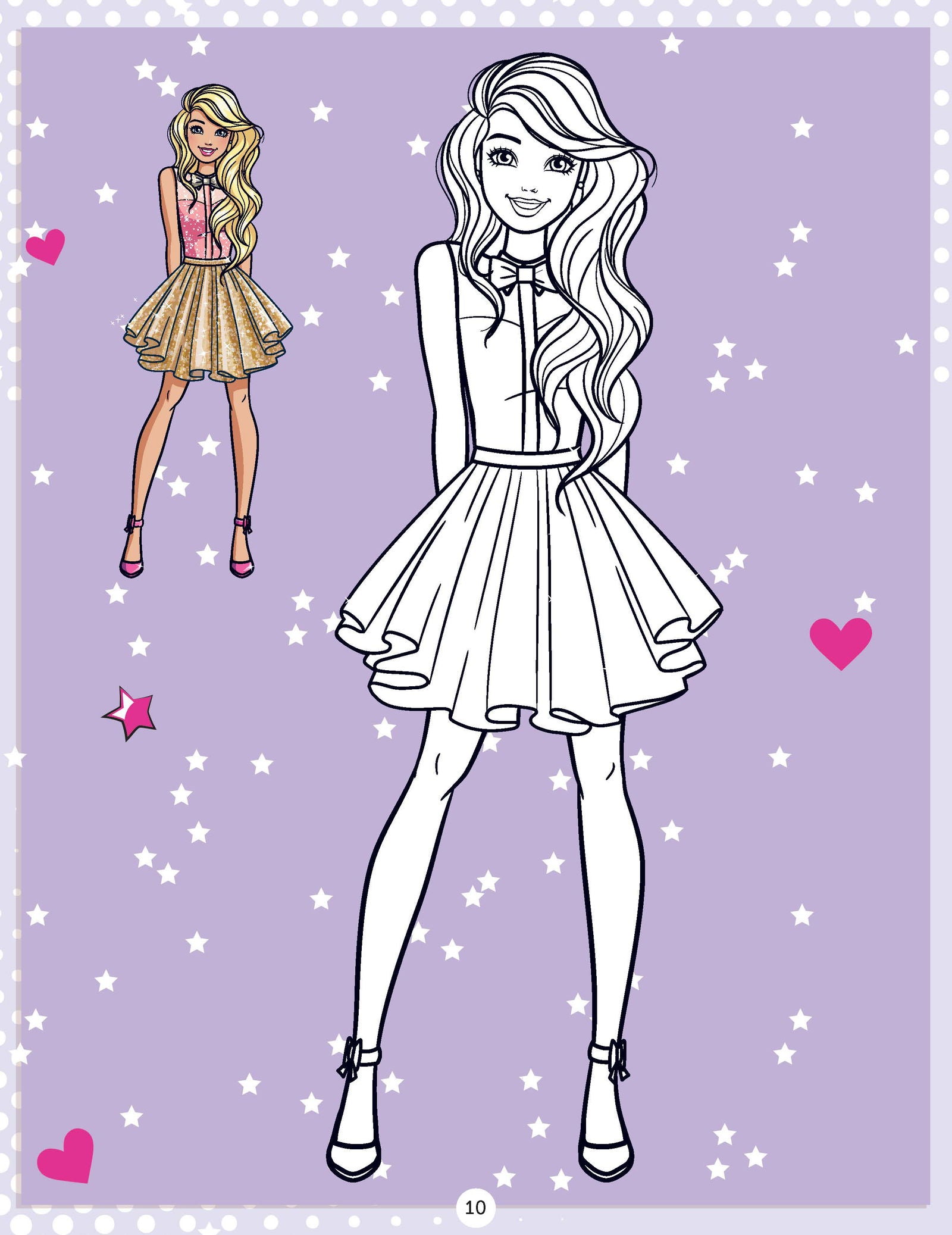 Barbie Copy Colouring Book - Tinycubs - 