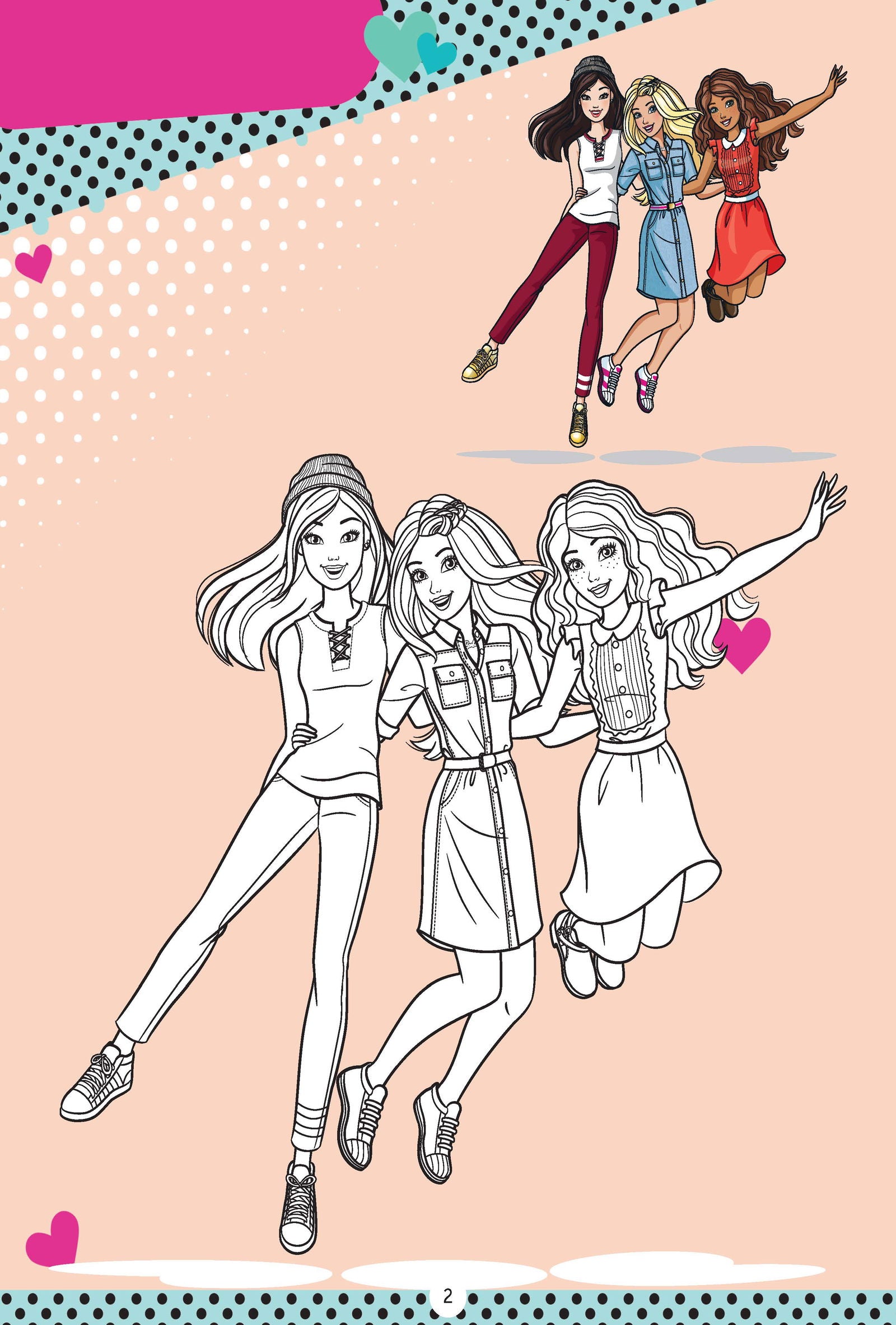 Barbie Copy Colouring Book - Tinycubs - 