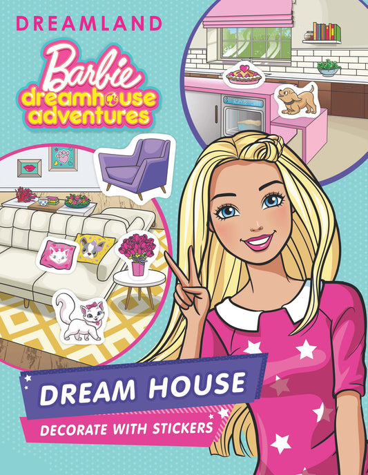 Barbie Dreamhouse Adventures -Dream House Decorate with Stickers - Tinycubs - 