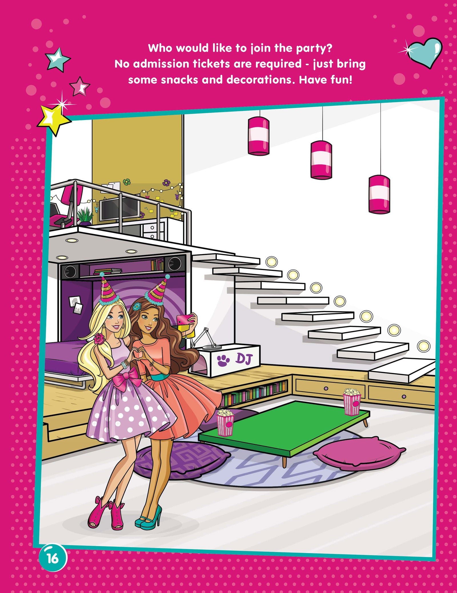 Barbie Dreamhouse Adventures -Dream House Decorate with Stickers - Tinycubs - 
