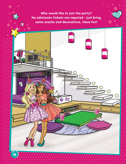 Barbie Dreamhouse Adventures -Dream House Decorate with Stickers - Tinycubs - 