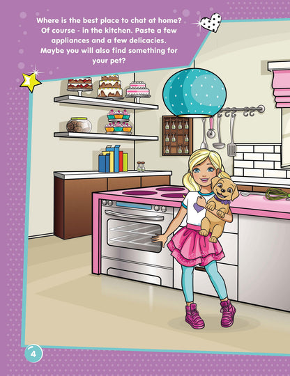 Barbie Dreamhouse Adventures -Dream House Decorate with Stickers - Tinycubs - 