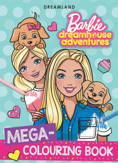 Barbie Dreamhouse Adventures - Mega Colouring Book - Tinycubs - 