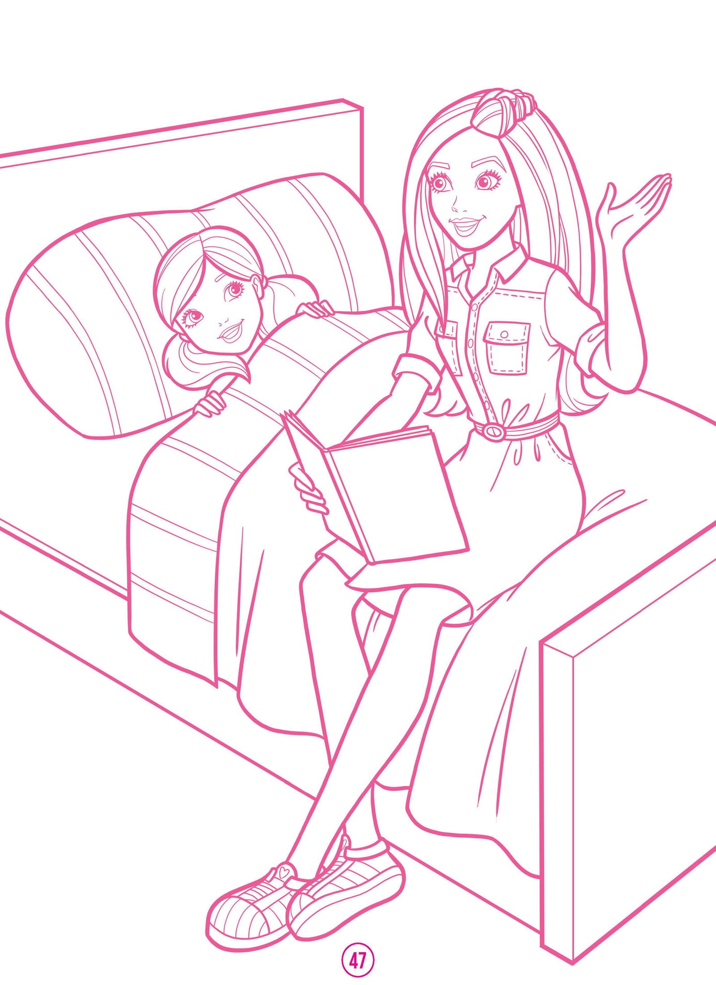 Barbie Dreamhouse Adventures - Mega Colouring Book - Tinycubs - 