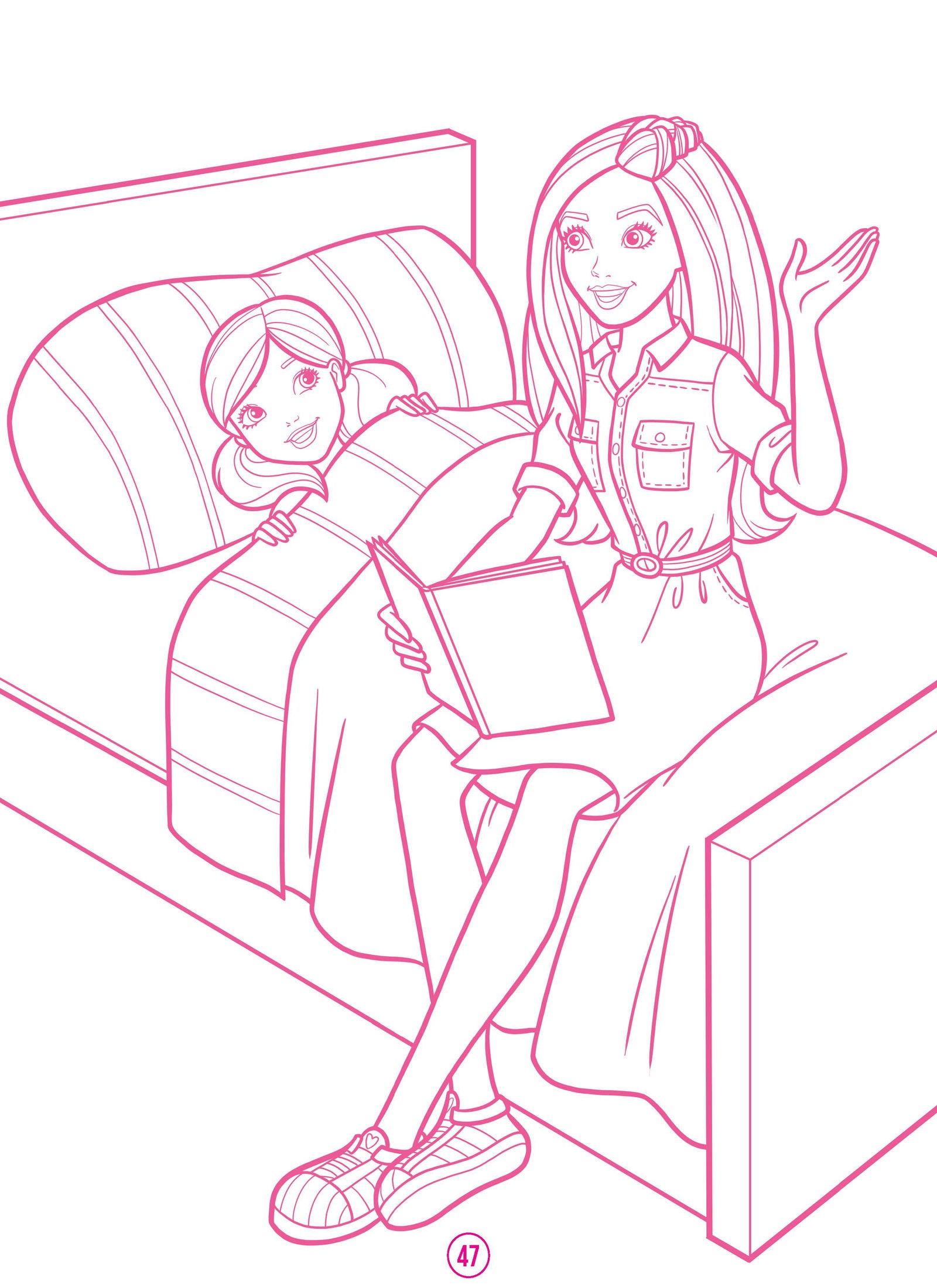 Barbie Dreamhouse Adventures - Mega Colouring Book - Tinycubs - 