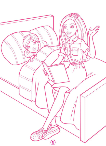 Barbie Dreamhouse Adventures - Mega Colouring Book - Tinycubs - 