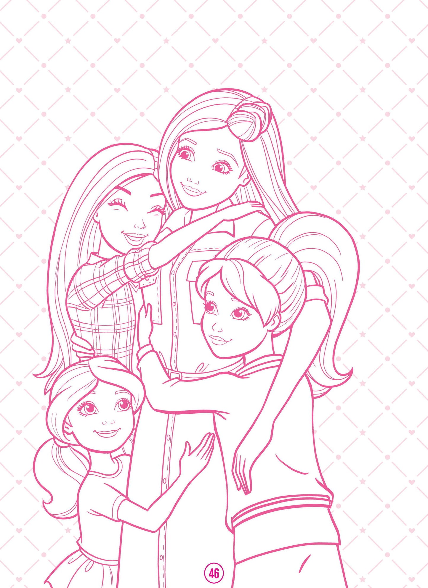 Barbie Dreamhouse Adventures - Mega Colouring Book - Tinycubs - 