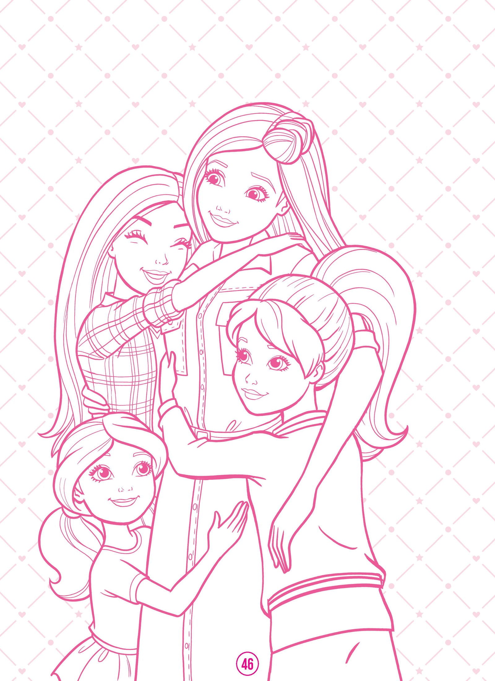 Barbie Dreamhouse Adventures - Mega Colouring Book - Tinycubs - 
