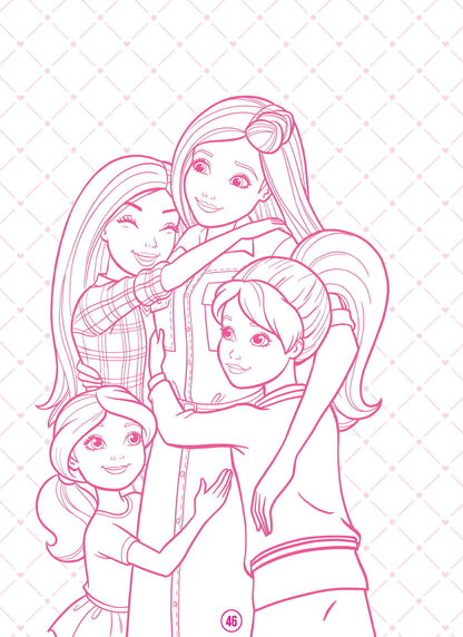 Barbie Dreamhouse Adventures - Mega Colouring Book - Tinycubs - 