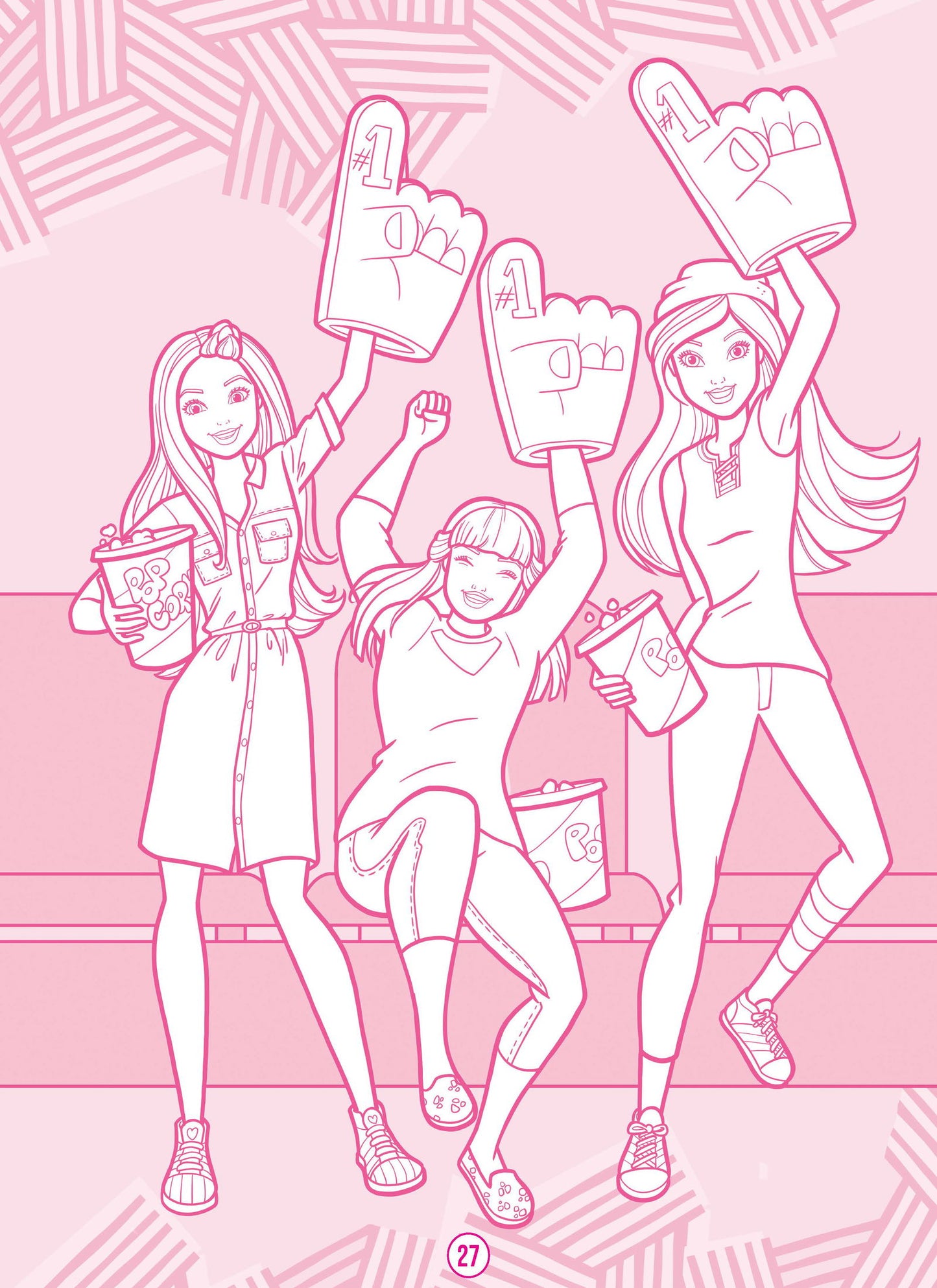 Barbie Dreamhouse Adventures - Mega Colouring Book - Tinycubs - 
