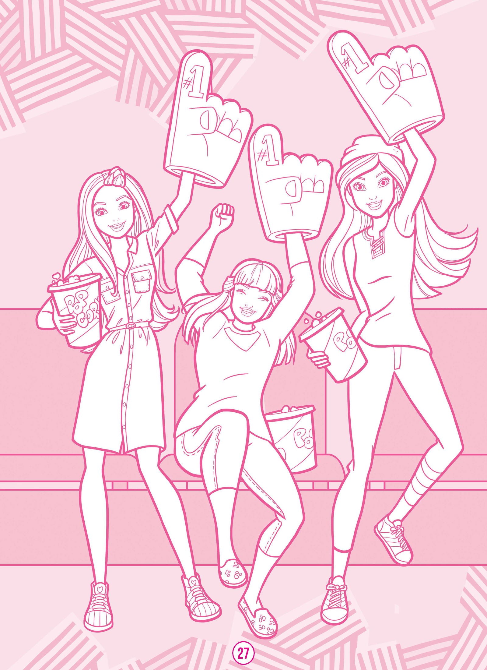 Barbie Dreamhouse Adventures - Mega Colouring Book - Tinycubs - 