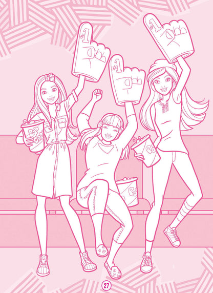 Barbie Dreamhouse Adventures - Mega Colouring Book - Tinycubs - 