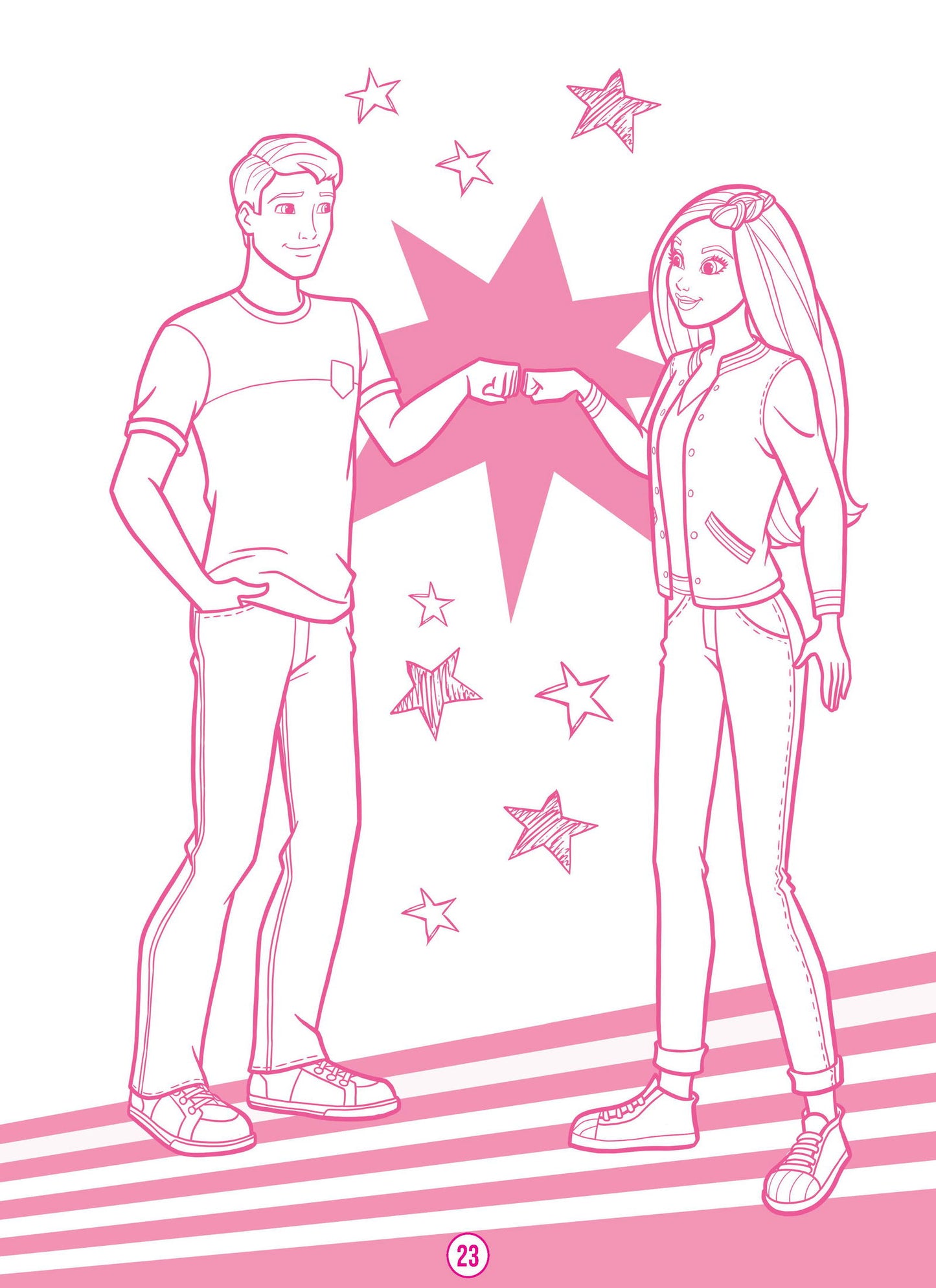 Barbie Dreamhouse Adventures - Mega Colouring Book - Tinycubs - 