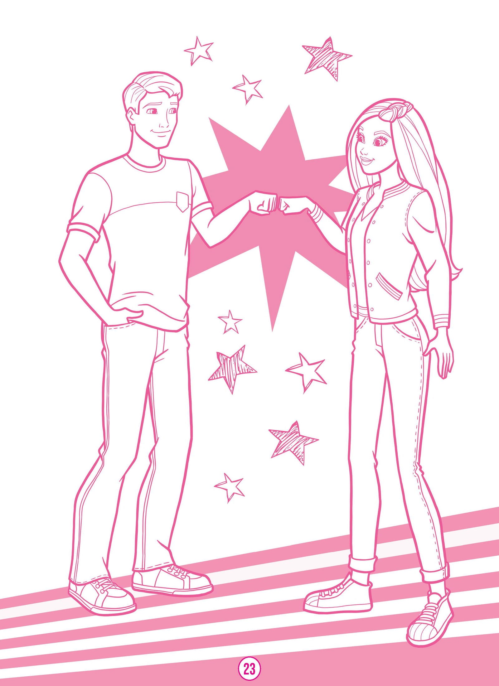 Barbie Dreamhouse Adventures - Mega Colouring Book - Tinycubs - 