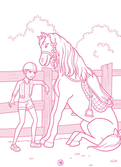 Barbie Dreamhouse Adventures - Mega Colouring Book - Tinycubs - 