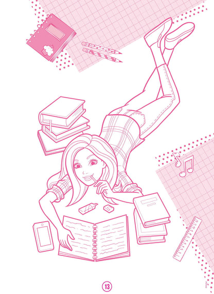 Barbie Dreamhouse Adventures - Mega Colouring Book - Tinycubs - 