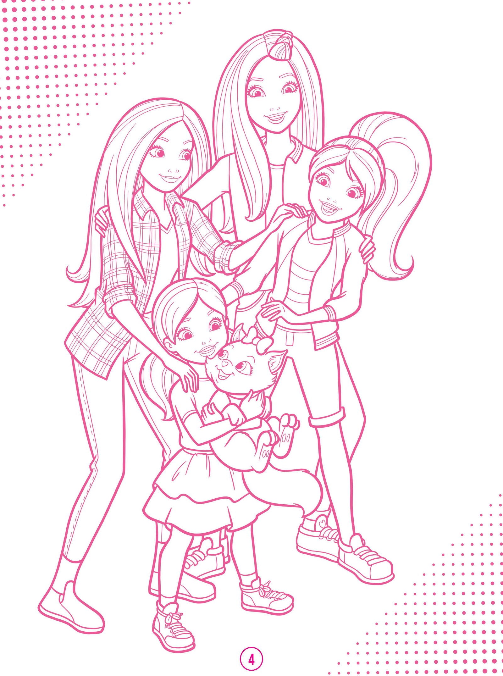 Barbie Dreamhouse Adventures sale Mega Colouring