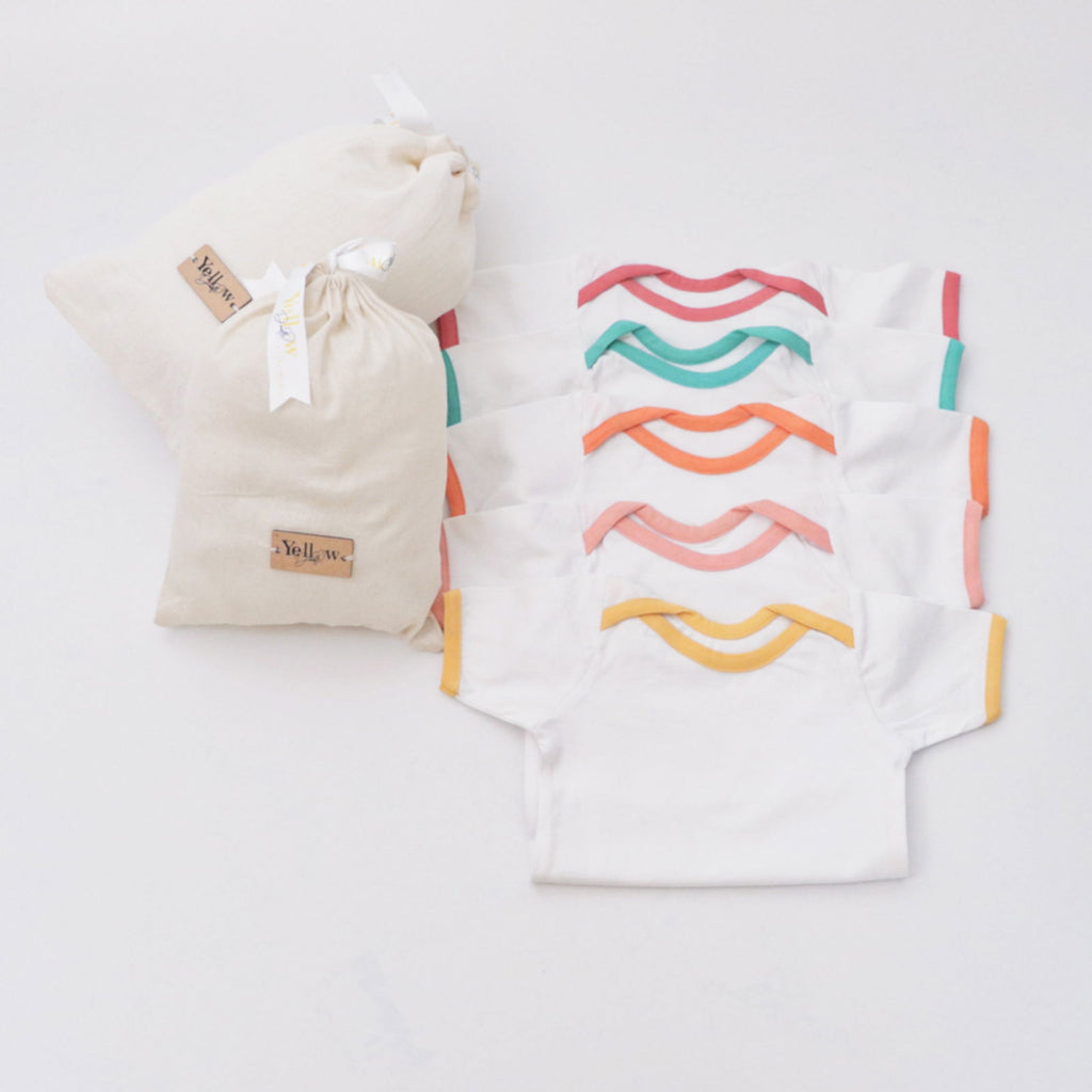 Basic Bodysuits - Set of 5 - Tinycubs - 