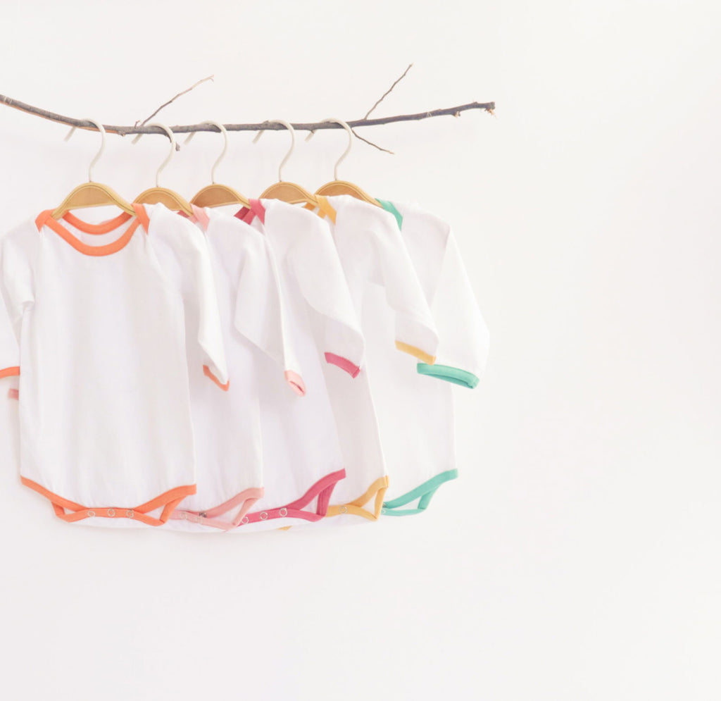 Basic Bodysuits (full sleeves) - Set of 5 - Tinycubs - 