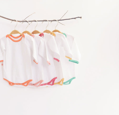 Basic Bodysuits (full sleeves) - Set of 5 - Tinycubs - 