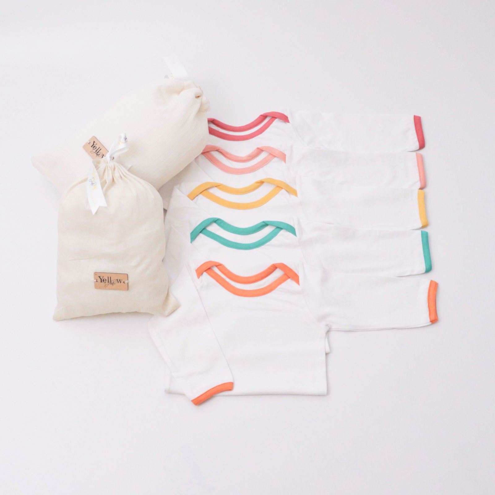 Basic Bodysuits (full sleeves) - Set of 5 - Tinycubs - 