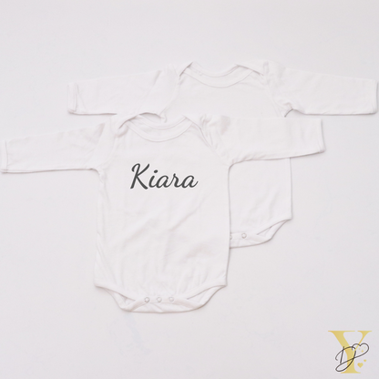 Basic White Bodysuits (full sleeves) - Set of 2 - Tinycubs - 