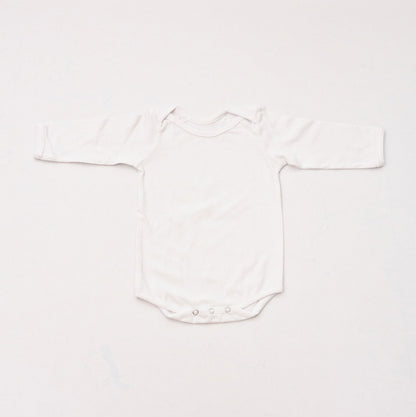 Basic White Bodysuits (full sleeves) - Set of 2 - Tinycubs - 