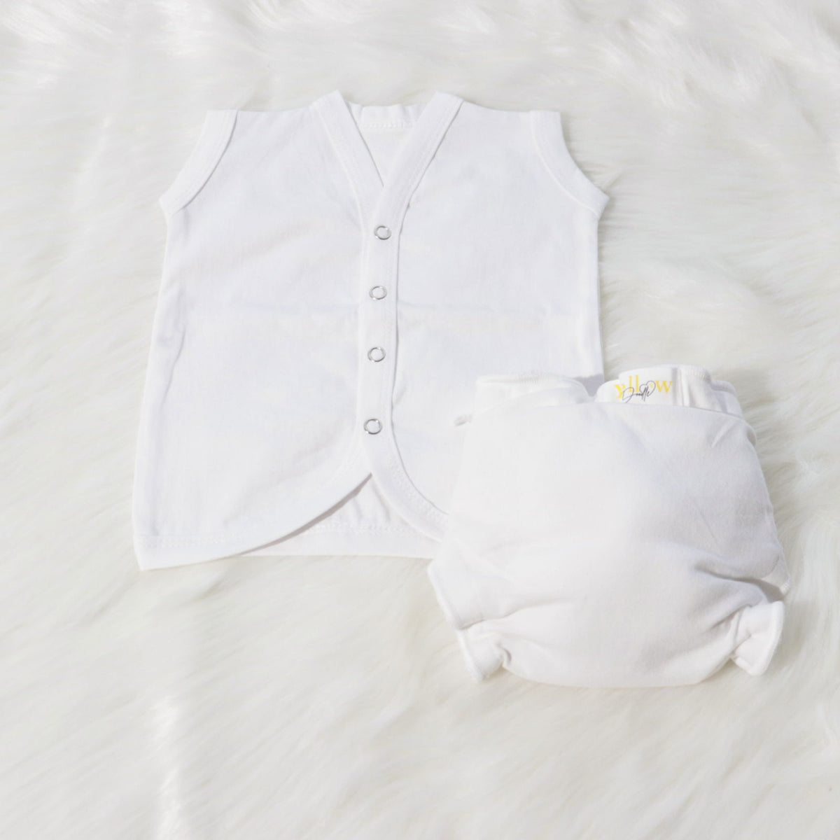 Basic Whites Babywear Set - Tinycubs - 