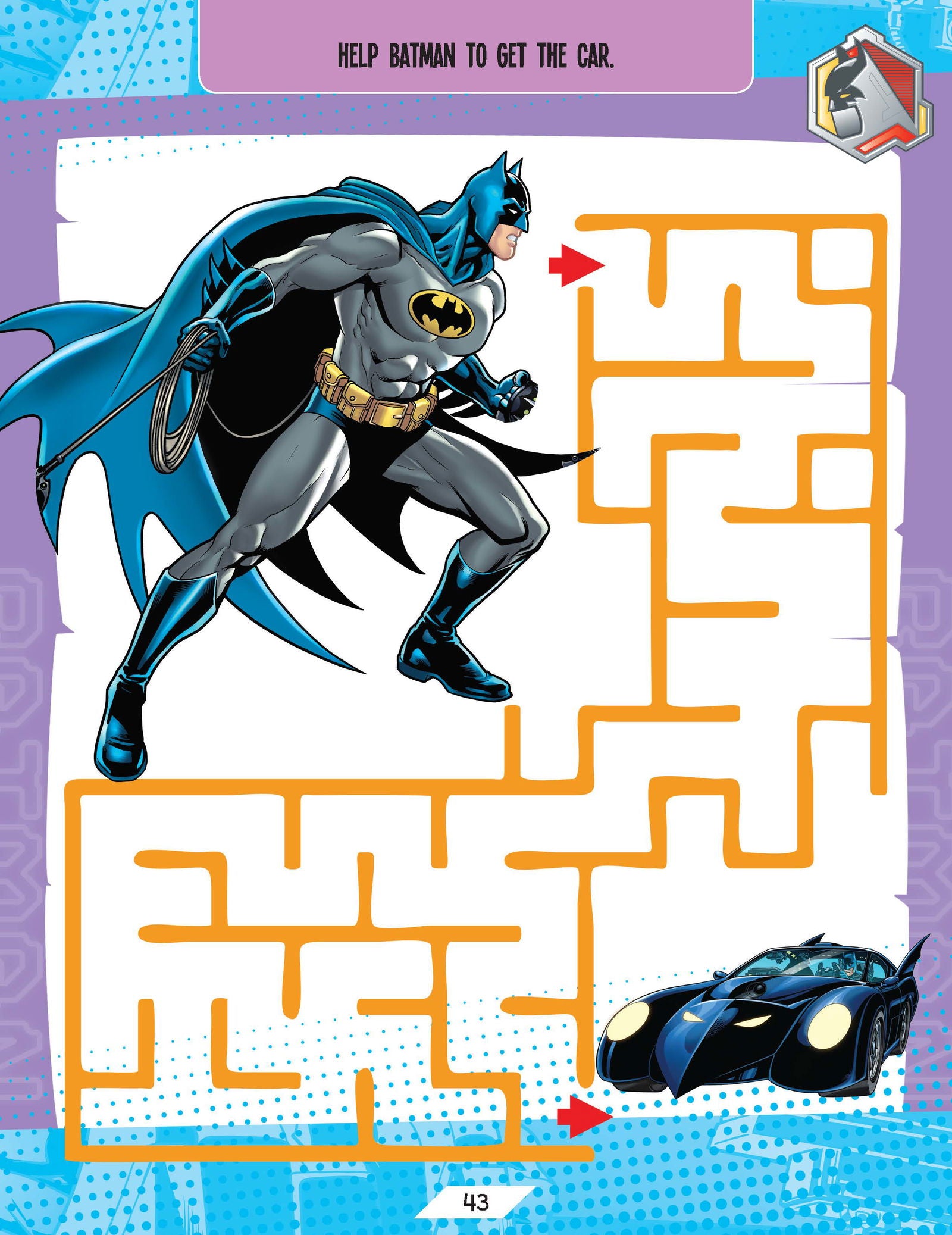 Batman Activity and Colouring Book - Tinycubs - 