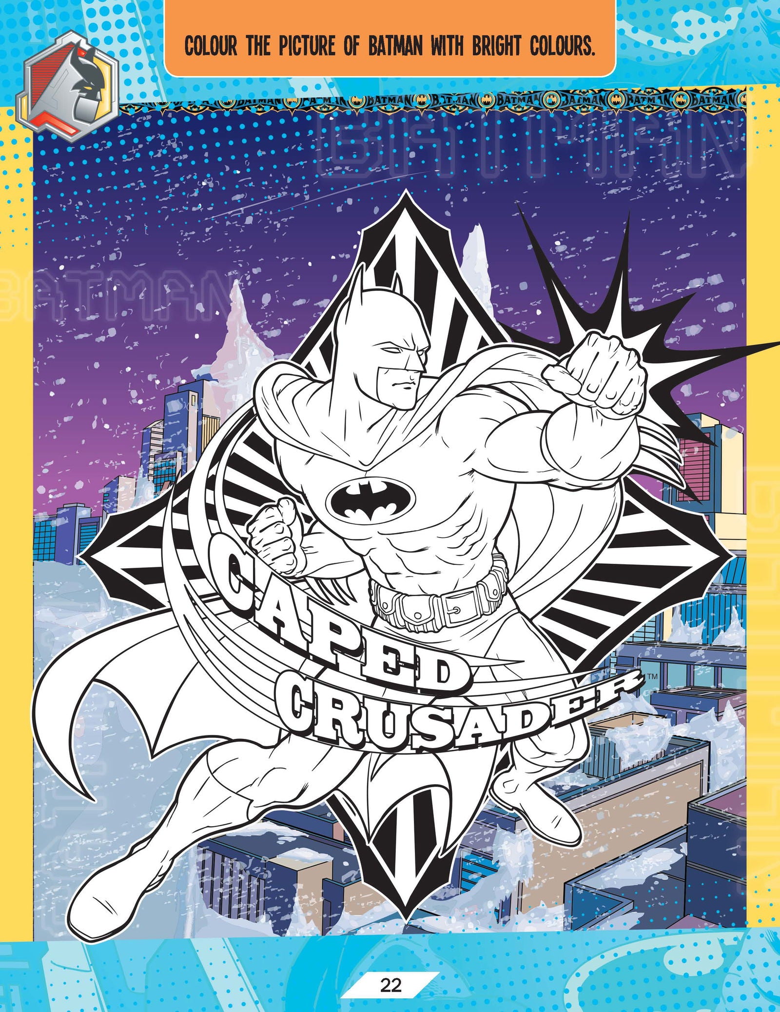 Batman Activity and Colouring Book - Tinycubs - 