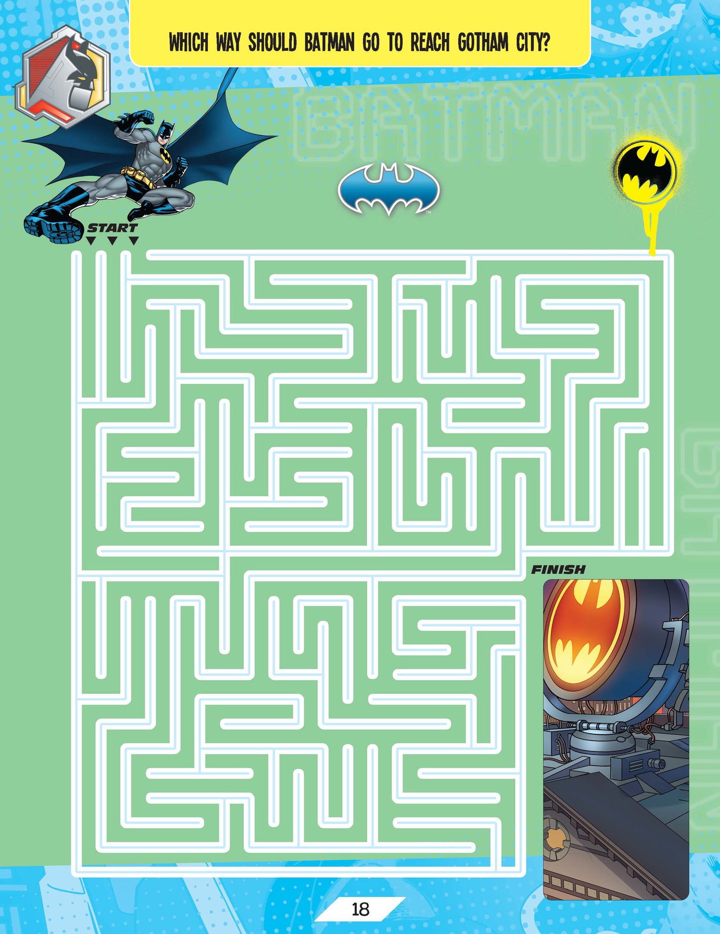 Batman Activity and Colouring Book - Tinycubs - 