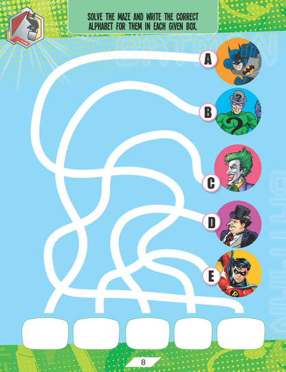 Batman Activity and Colouring Book - Tinycubs - 