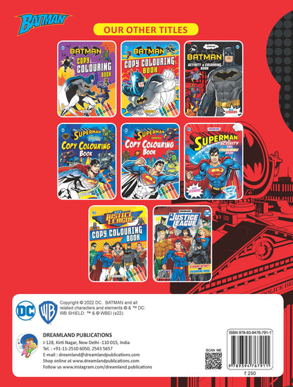 Batman Activity and Colouring Book - Tinycubs - 