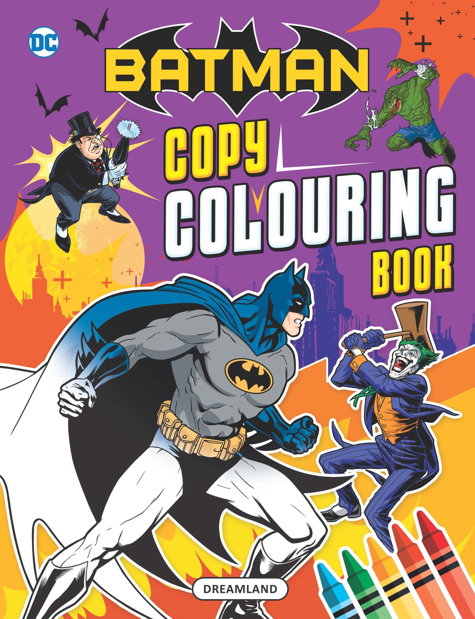 Batman Copy Colouring Book - Tinycubs - 